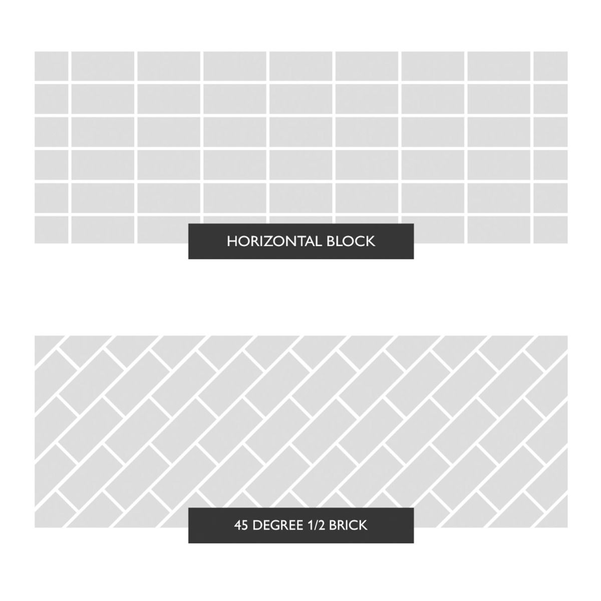 Metro Calcata Gris Ceramic Brick Tile 100x200mm
