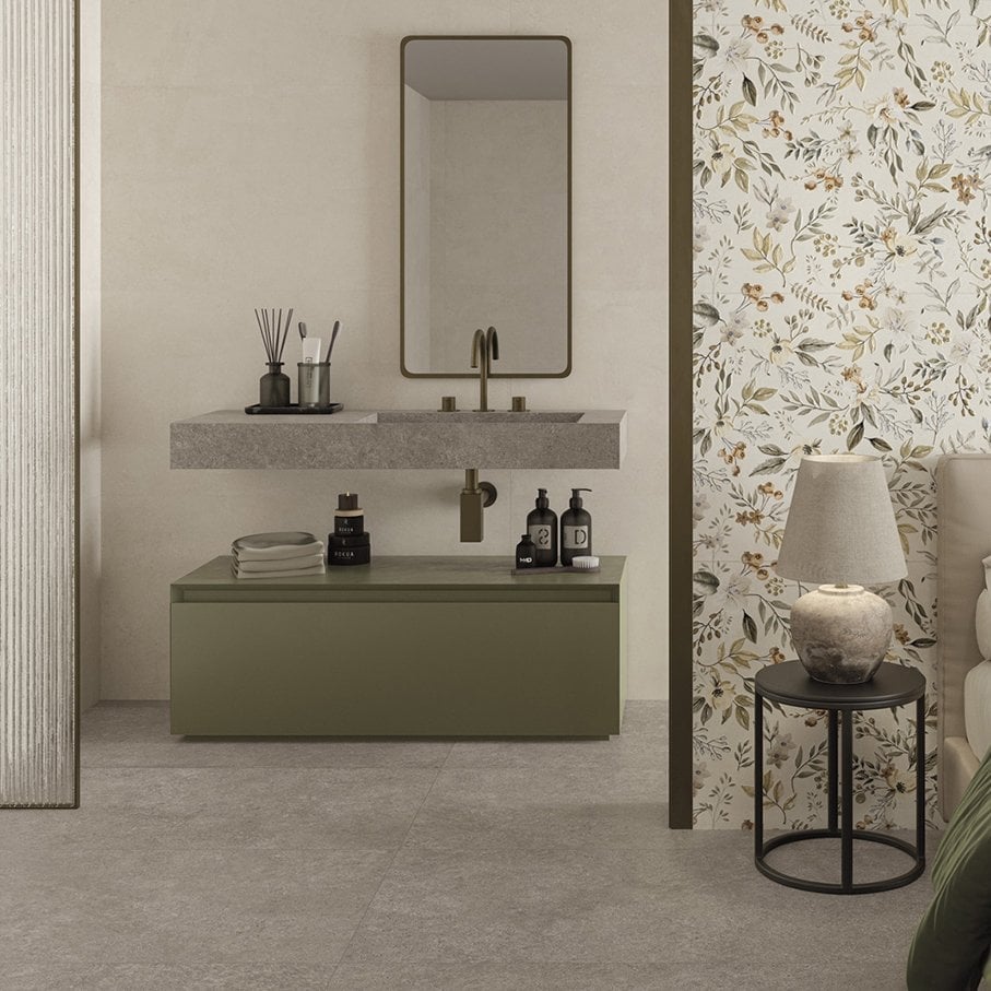 Bonito Base Beige Matt Porcelain Tile 1200x600mm