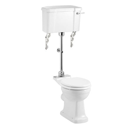 Standard Medium Level WC with 520 Lever Cistern