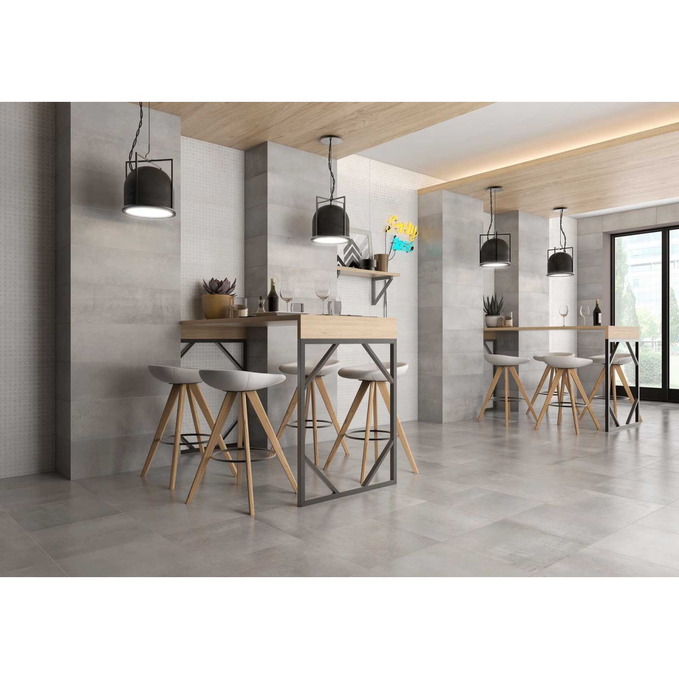 Forge Acero Ceramic Tile 250x750mm