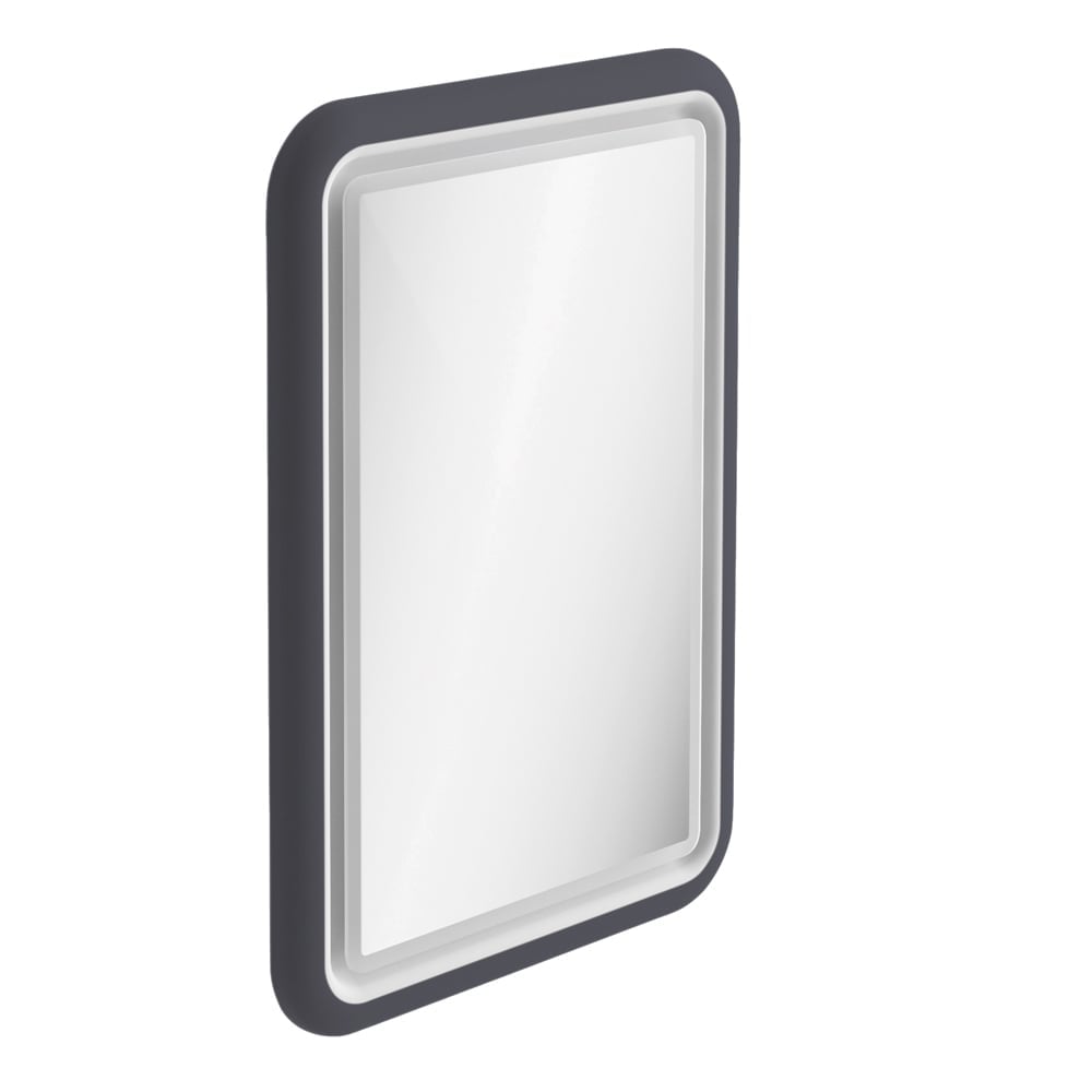 Stonehouse Slate Grey Illuminated LED Mirror 550mm