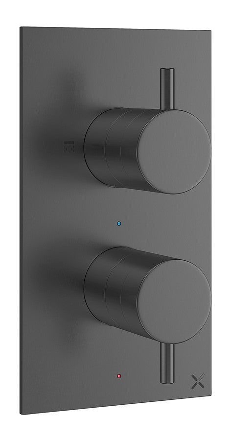MPRO 2 Outlet 2 Handle Concealed Thermostatic Shower Valve