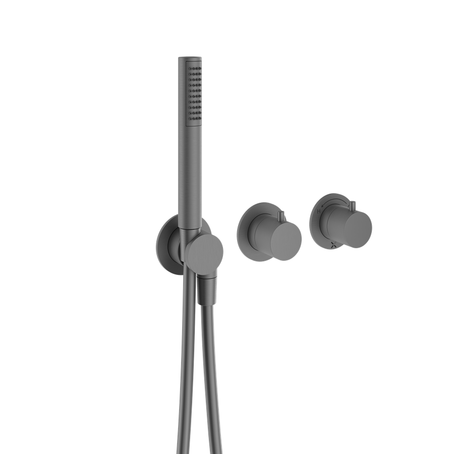 MPRO Module 3 Outlet 2 Handle Shower Valve & Handset
