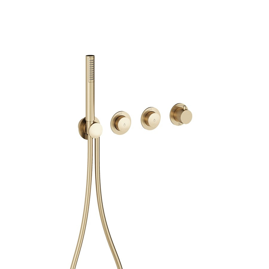Module MPRO Push 2 Outlet Shower Valve with Handset