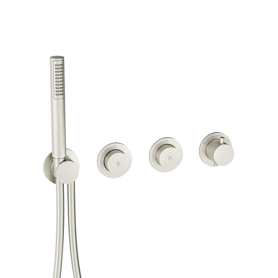Module MPRO Push 2 Outlet Shower Valve with Handset