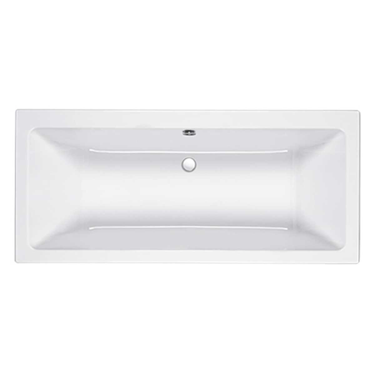 Carron Quantum Acrylic Double Ended Bath - 1900x900mm