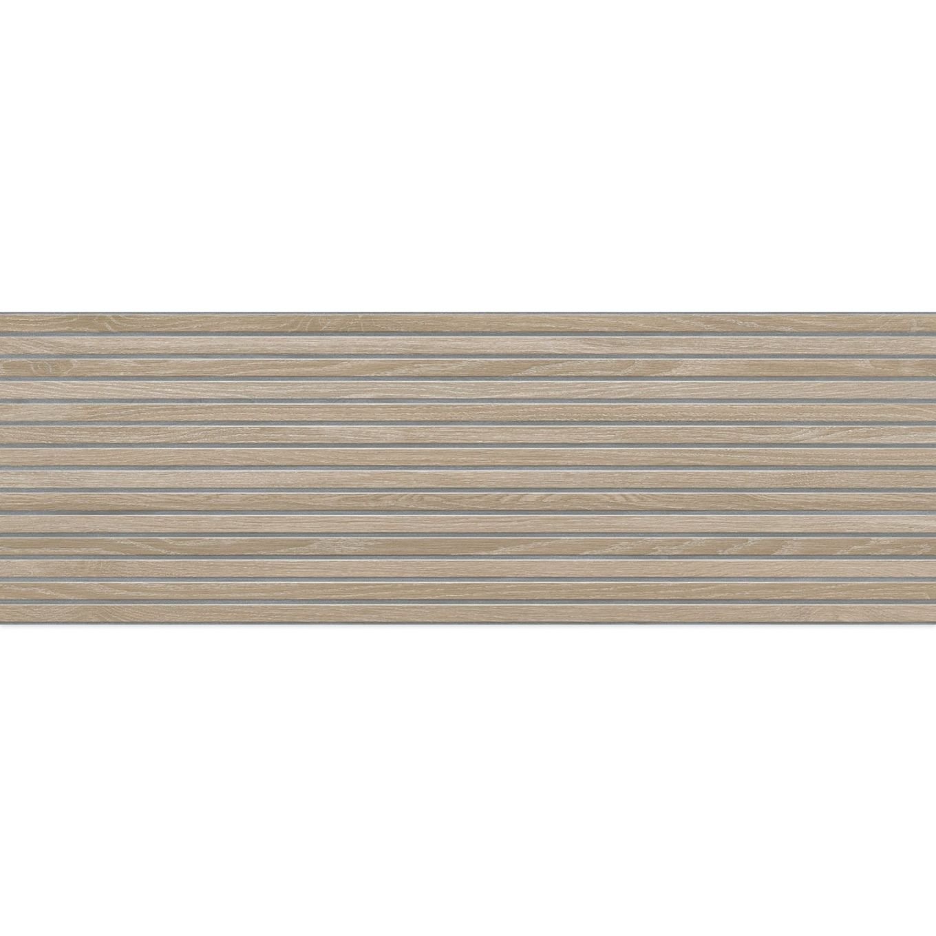 Madera Decor Haya Matt Ceramic Slatted Wood Tile 1200x400mm