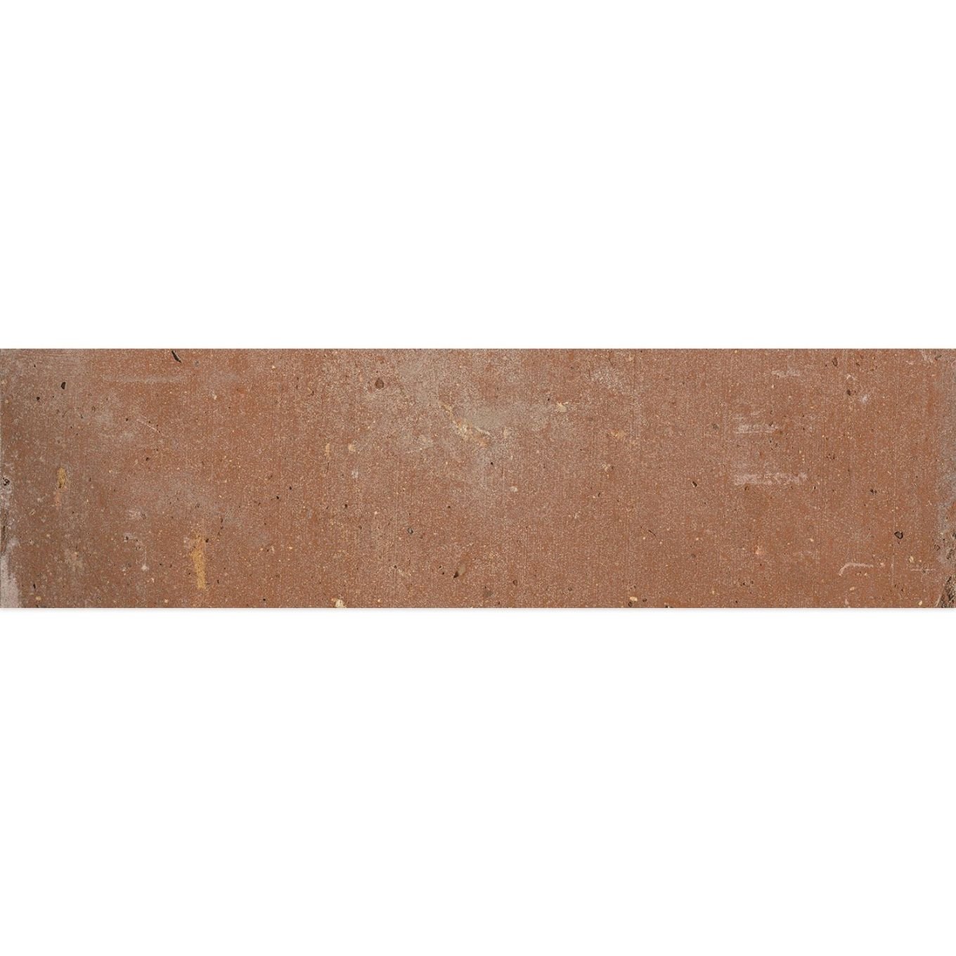 Terraza Red Terracotta Matt Porcelain Brick Tile 280x70mm