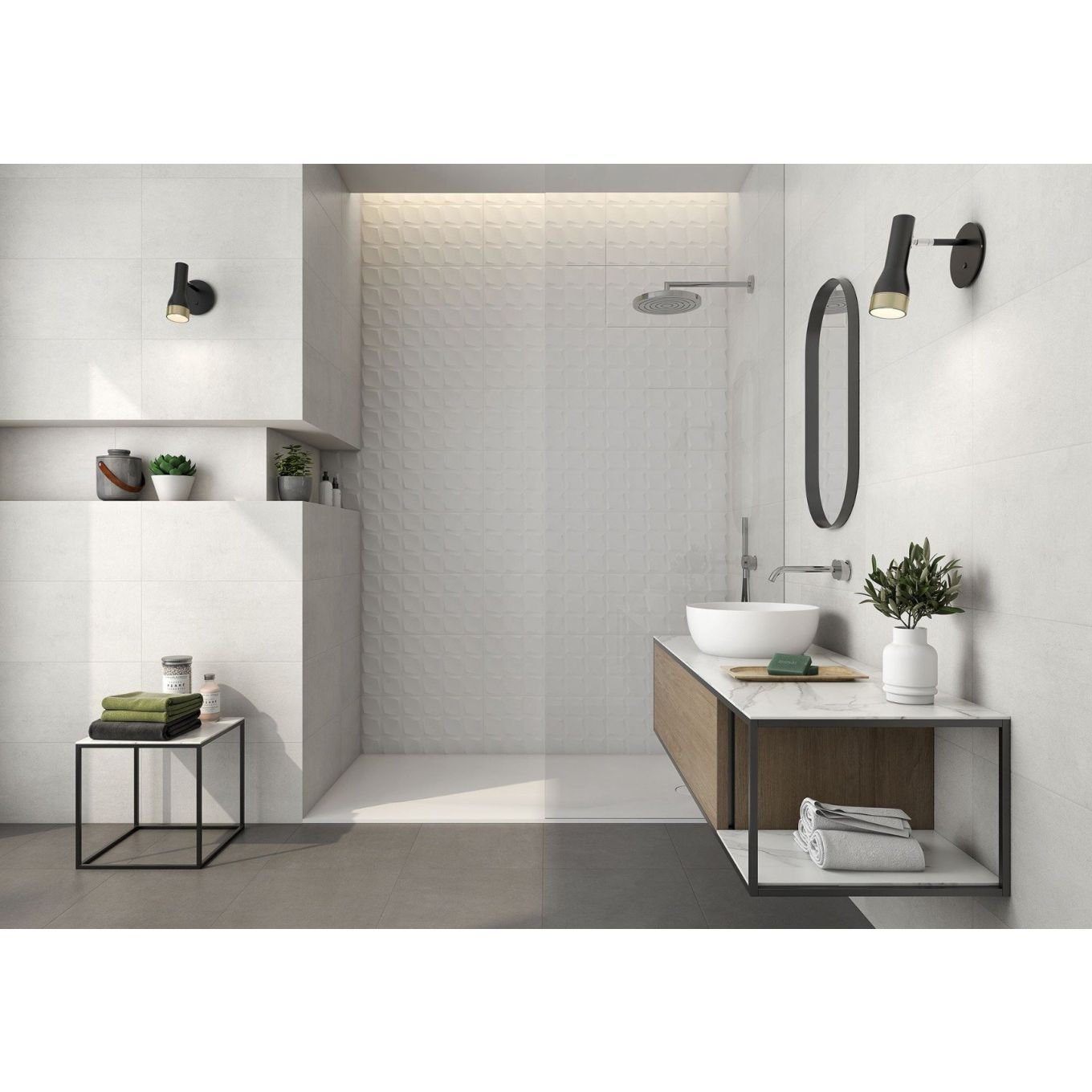 Moonlight Blanco Ceramic Tile 750x250mm