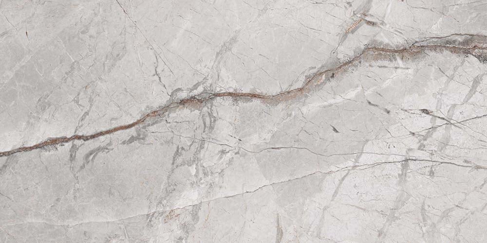 Quirrel Grey Marble Gloss Porcelain Tile 600x1200mm