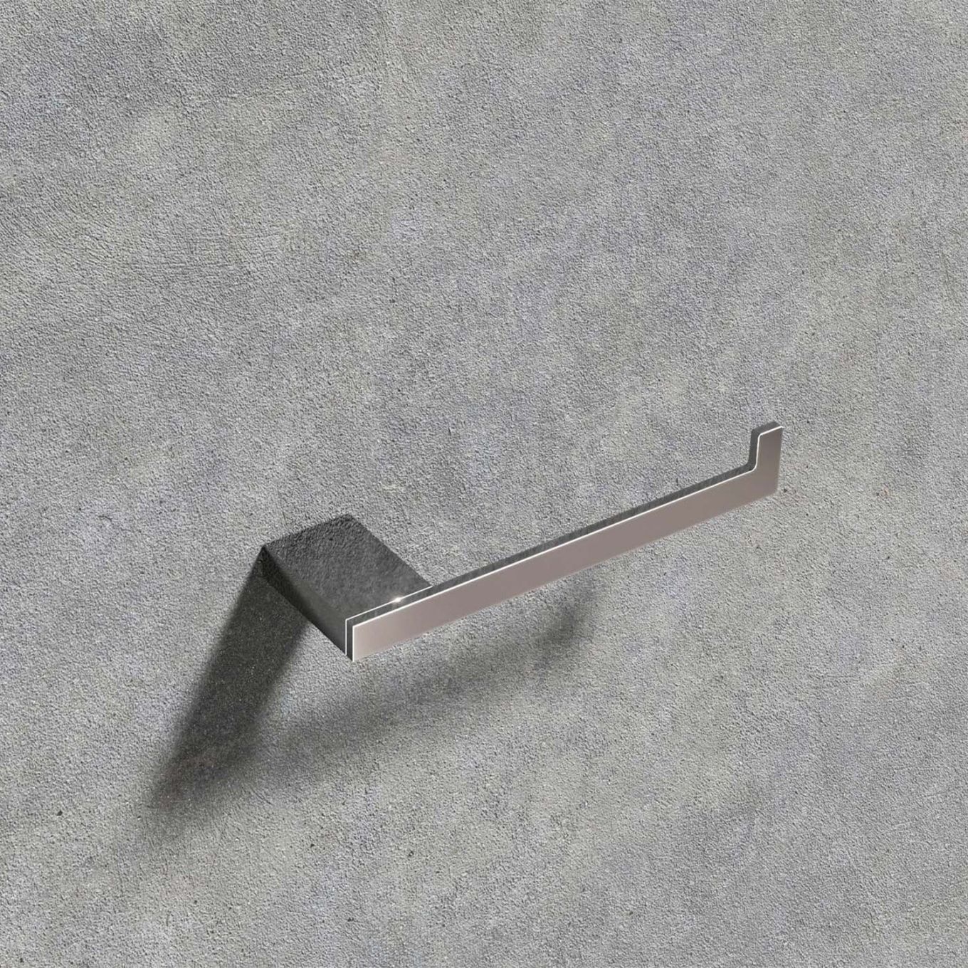 Cubic Chrome Toilet Roll Holder