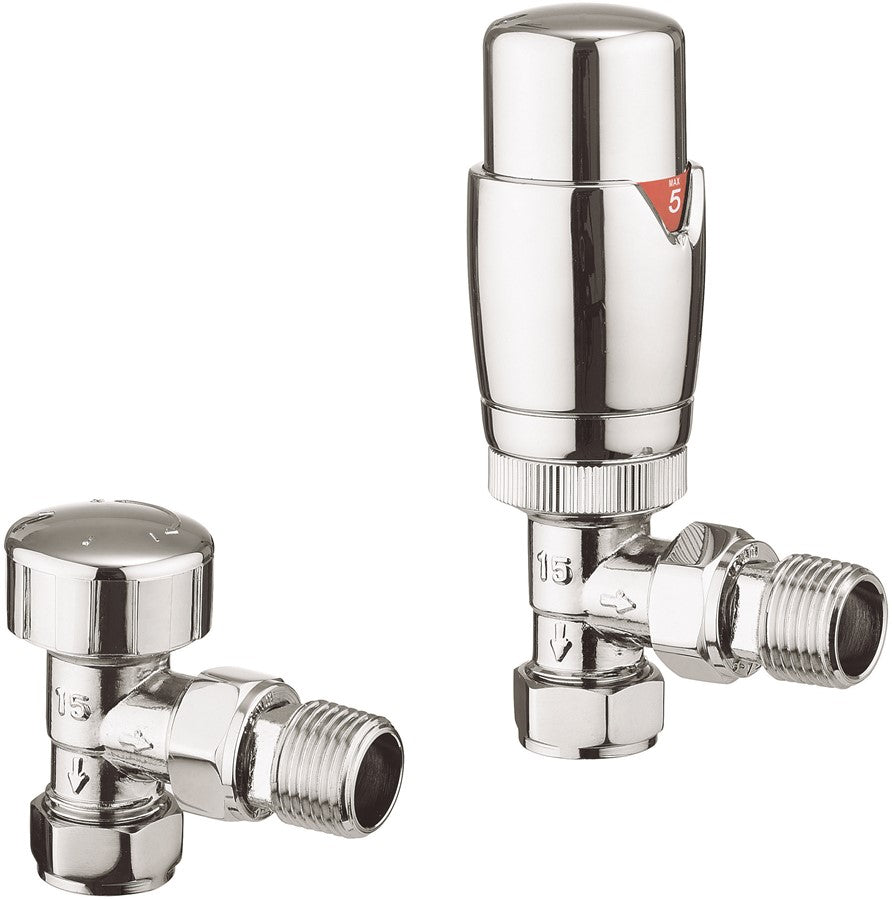 Pier 15mm Angled Valve TRV