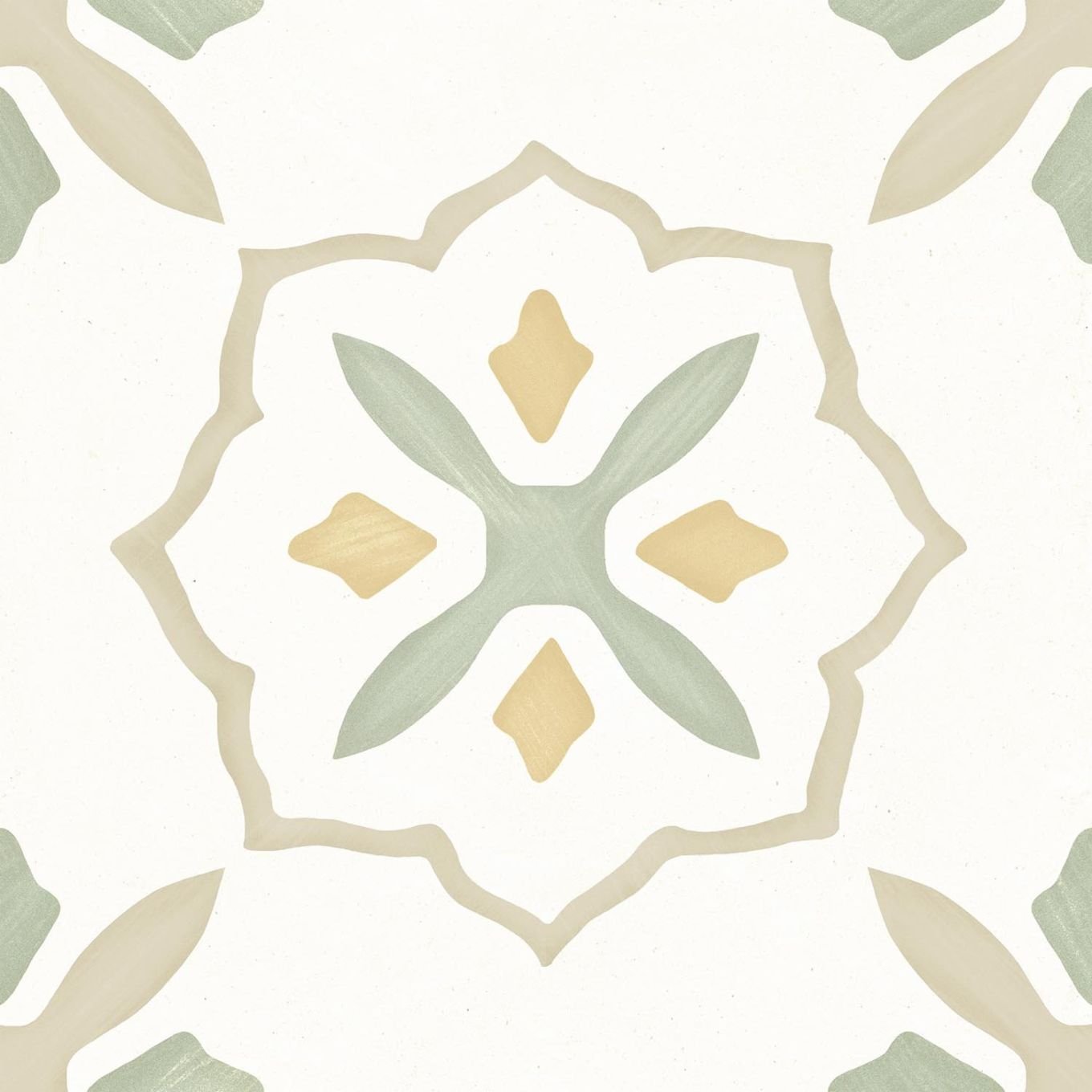 Lira Taupe Cross Matt Porcelain Tile 223x223mm