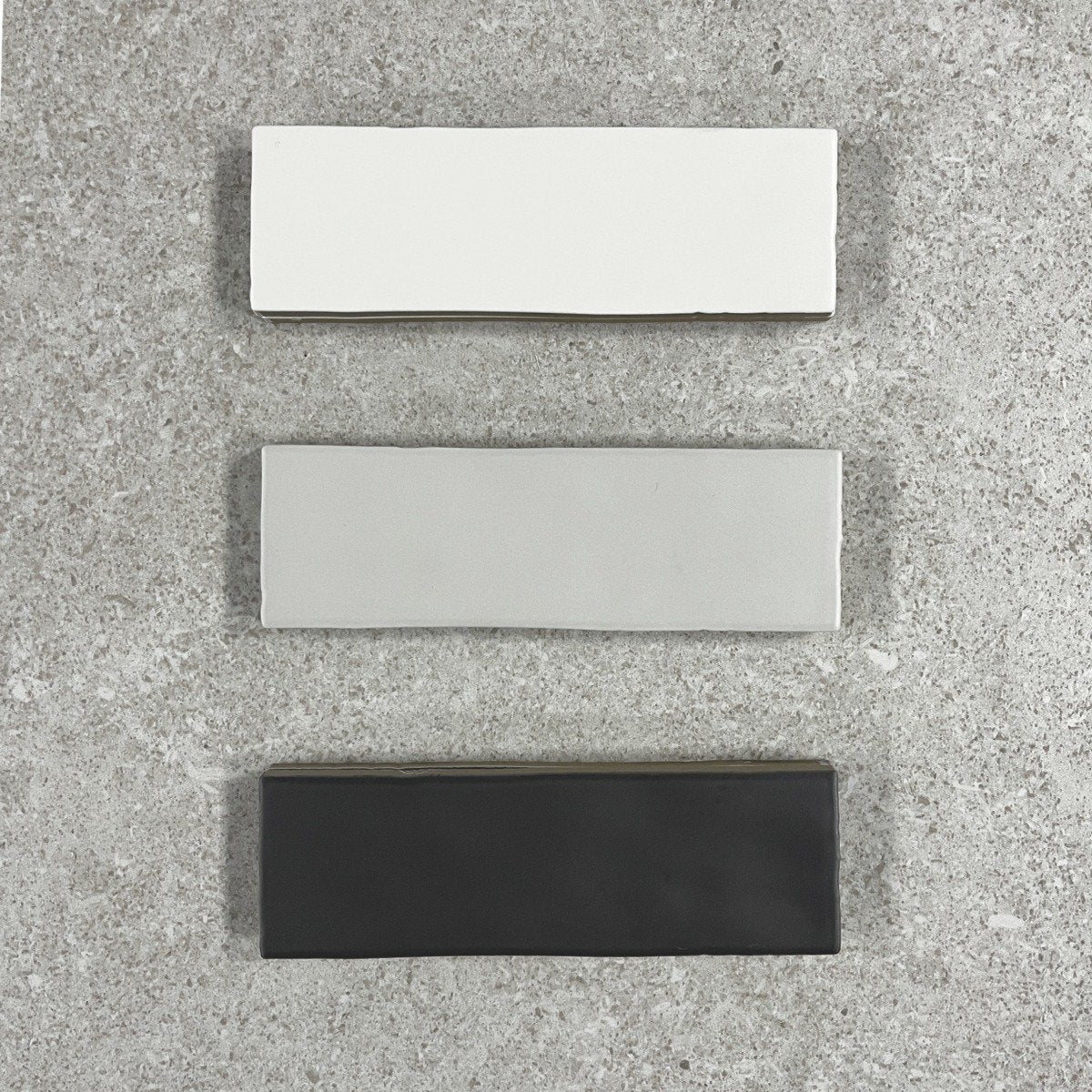 Borneo Soft Grey Matt Porcelain Tile 65x200mm