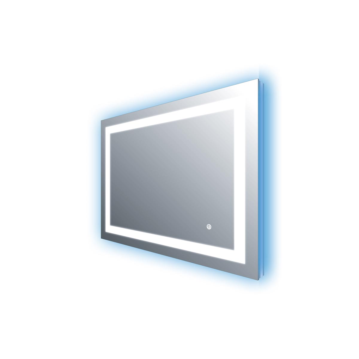 Feechi LED Backlit Mirror with White & Blue Light 800x600mm