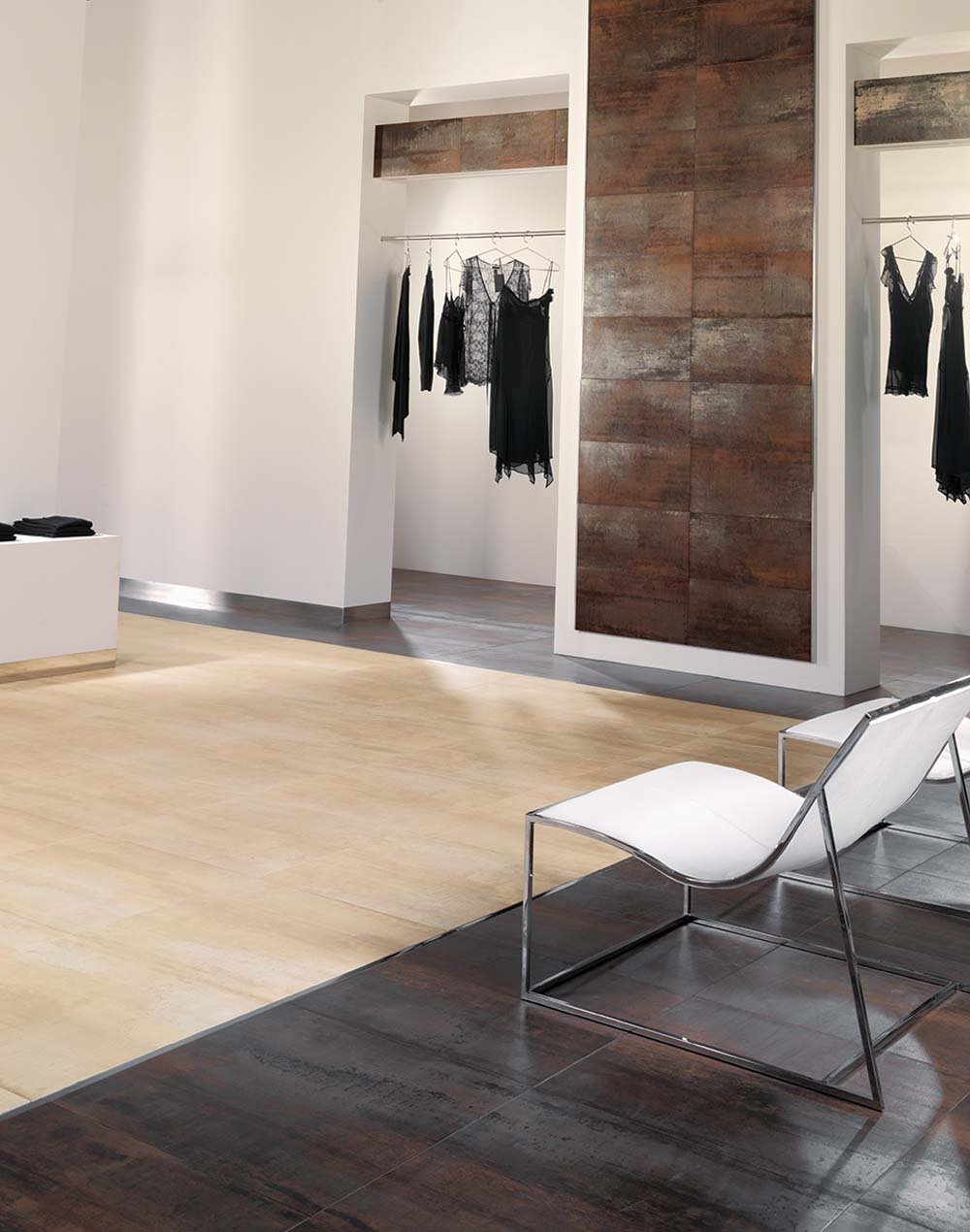 Corten Steel Matt Porcelain Tile 300x600mm