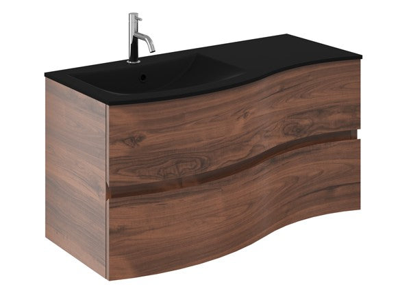 Svelte 1000 Unit & Midnight Black Glass Basin