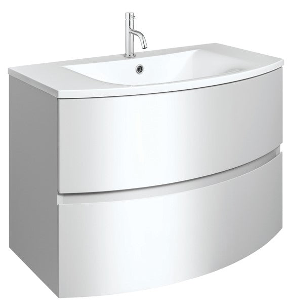 Svelte 800 Unit & Cast Mineral Marble Basin