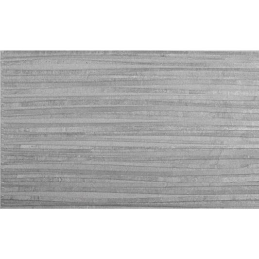 Fin Grey Decor Ceramic Tile 333x550mm