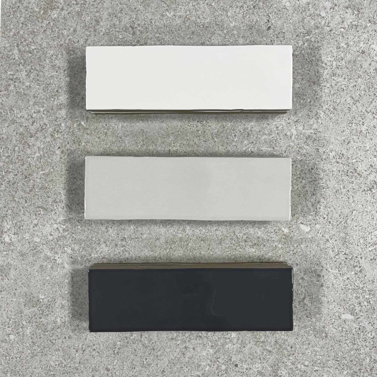 Borneo Graphite Gloss Porcelain Tile 65x200mm