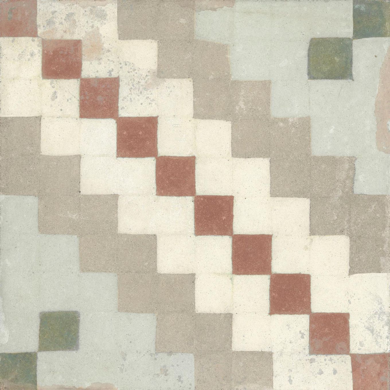 Machu Ruzafa Matt Porcelain Patterned Tile 223x223mm