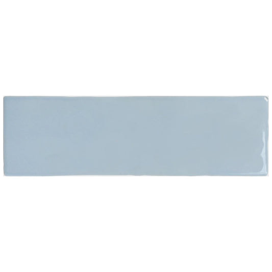 Borneo Marine Blue Gloss Brick Tile 65x200mm