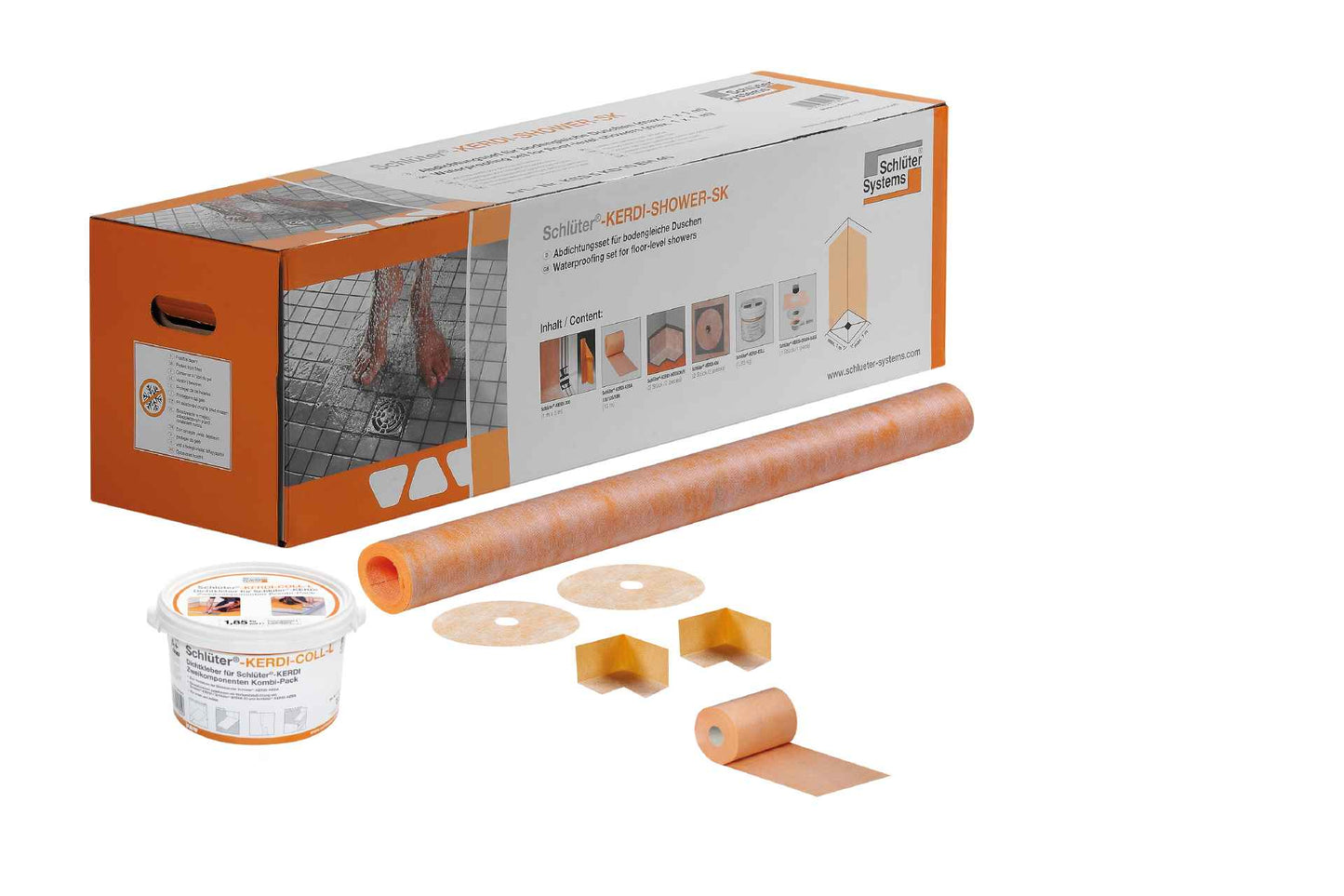 Schluter KERDI-SHOWER-SK Waterproofing Kits KSS5/KSS10