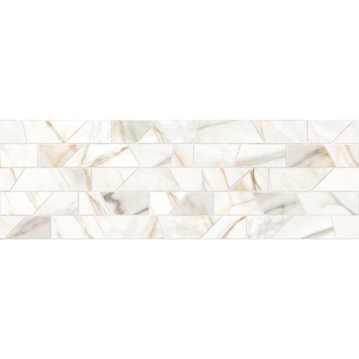 Salzburg Brick Gold Ceramic Tile 1200x400mm