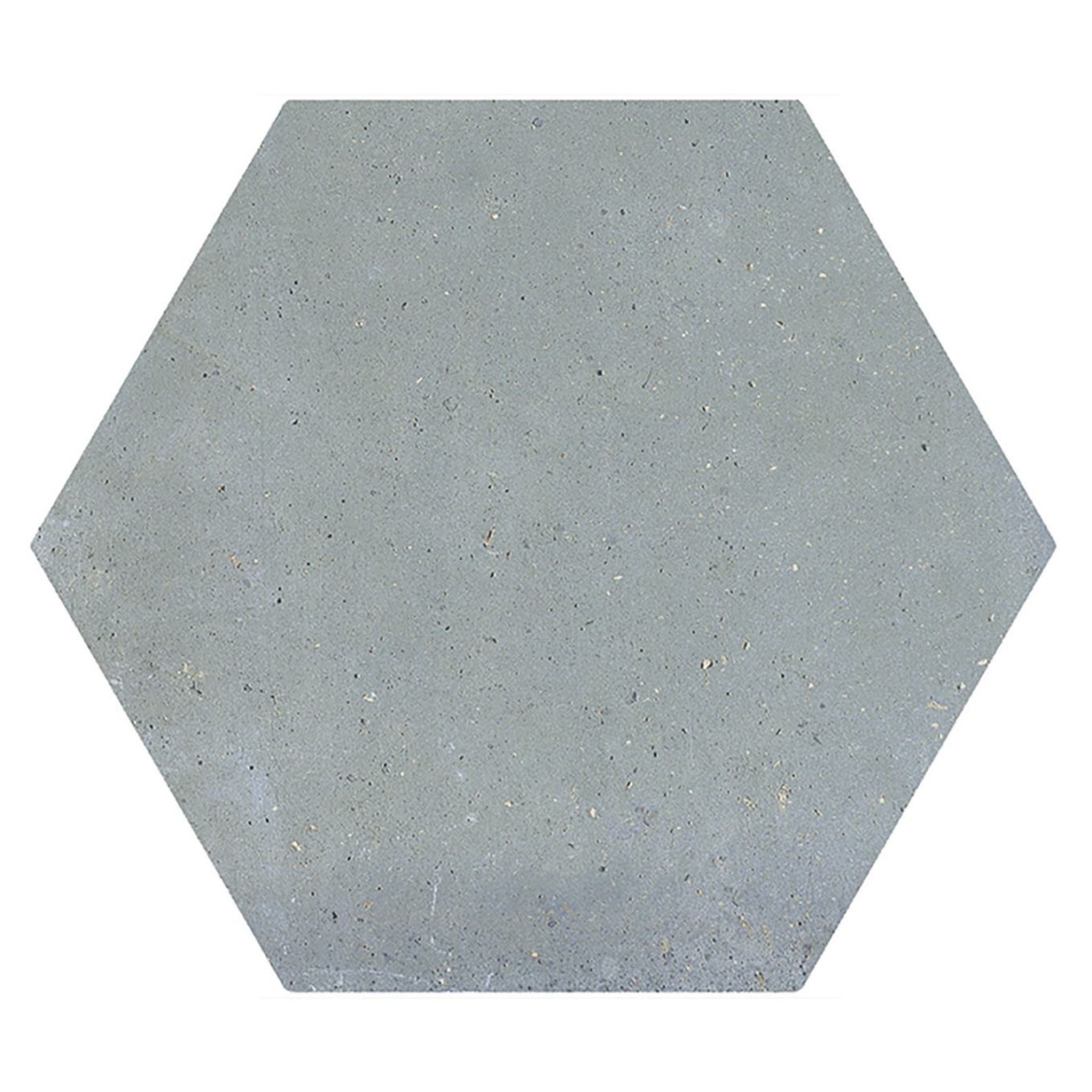 Terraza Blue Terracotta Matt Porcelain Hexagon Tile 240x200mm