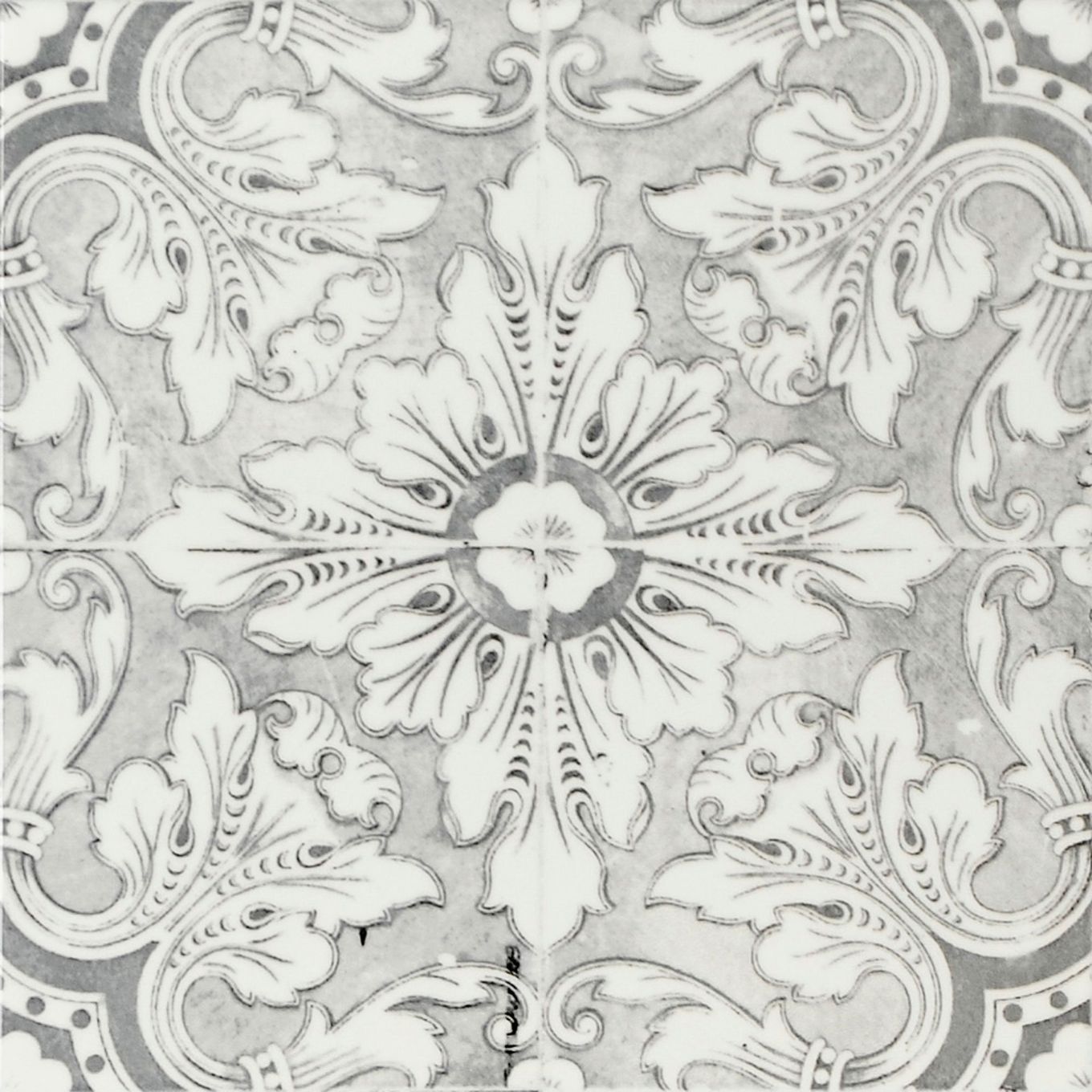 Aramean Matt Grey Porcelain Tile 200x200mm