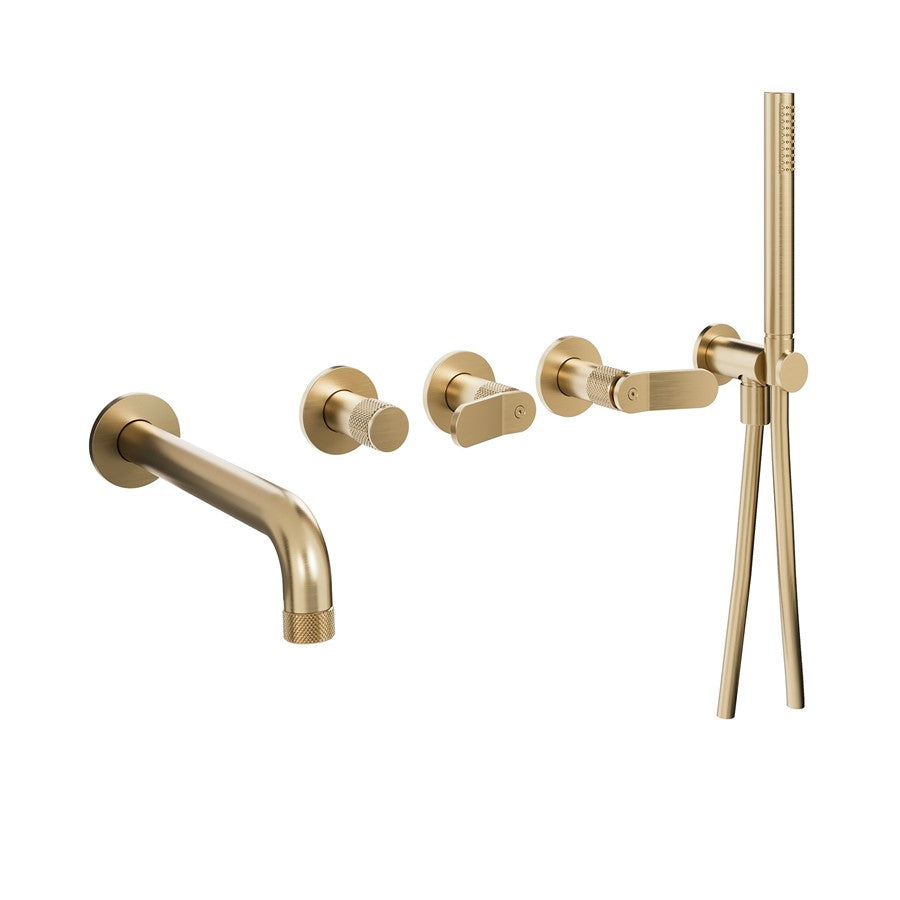 The Calix Bath Shower Mixer Wall Mounted