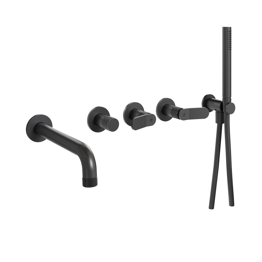 The Calix Bath Shower Mixer Wall Mounted