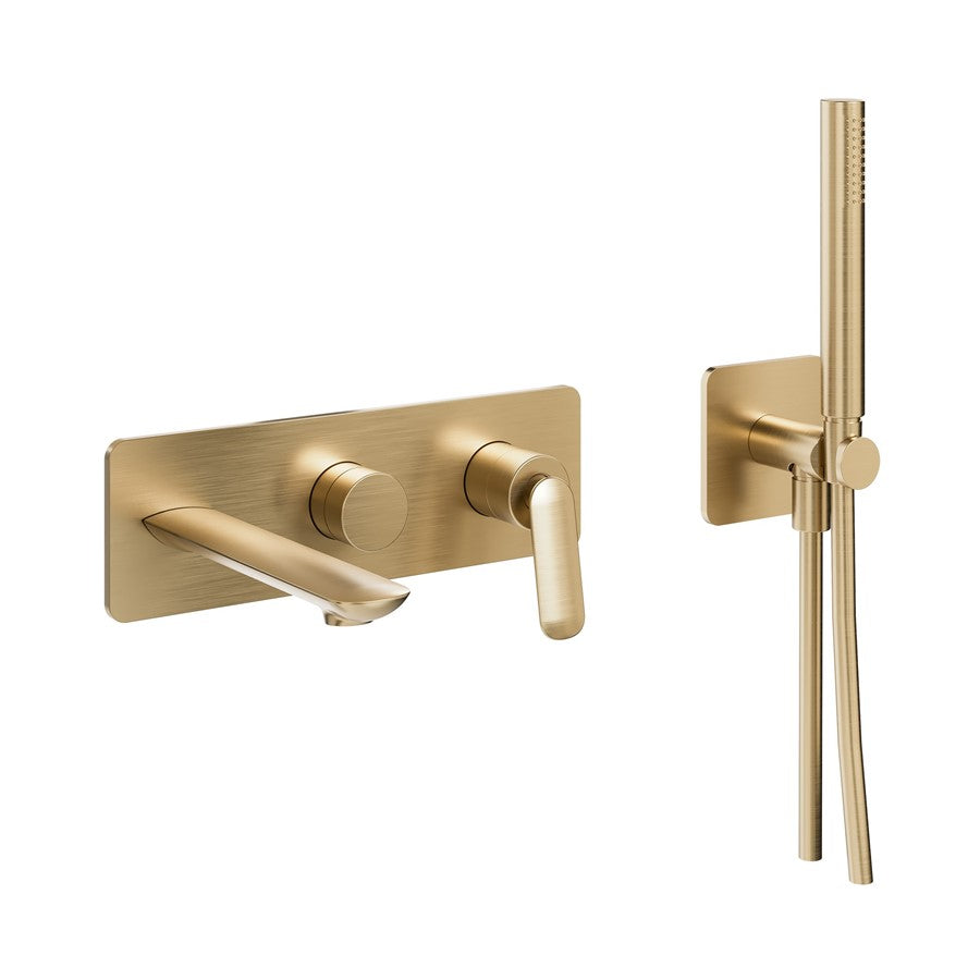 The Huck Bath Shower Mixer Wall Mounted