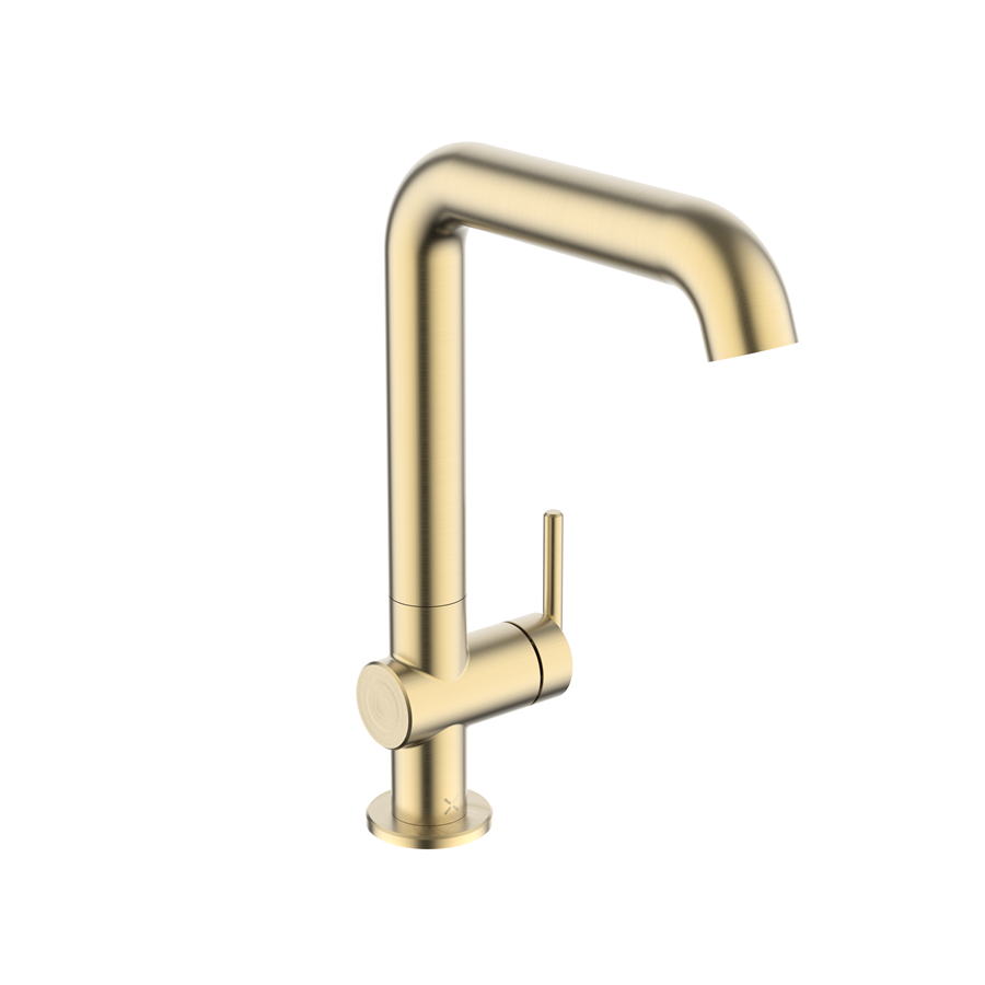 3ONE6 Lever Basin Side Deck Mixer Tall