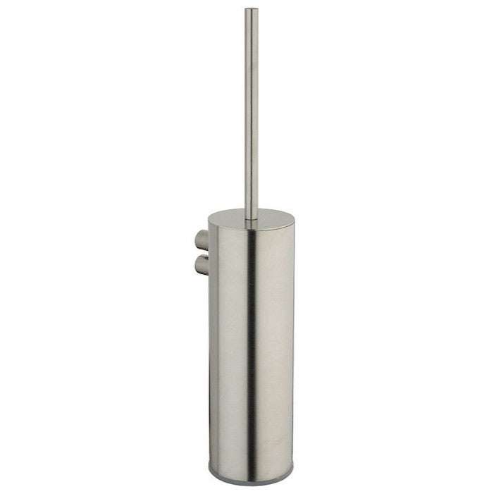The Lui Round Wall Mounted Toilet Brush Holder