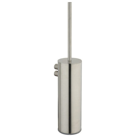 The Lui Round Wall Mounted Toilet Brush Holder