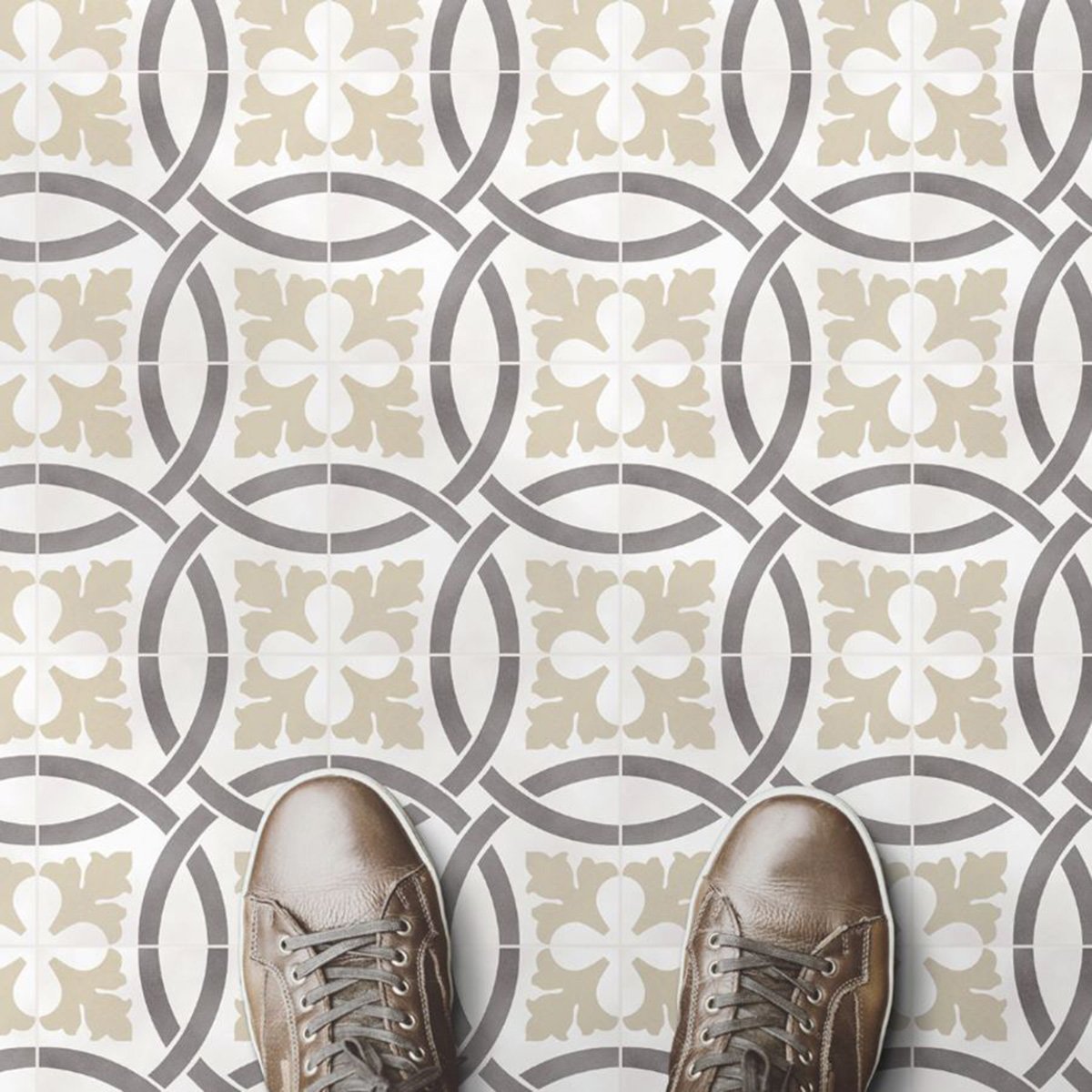 Pippen Stiges Matt Porcelain Tile 185x185mm