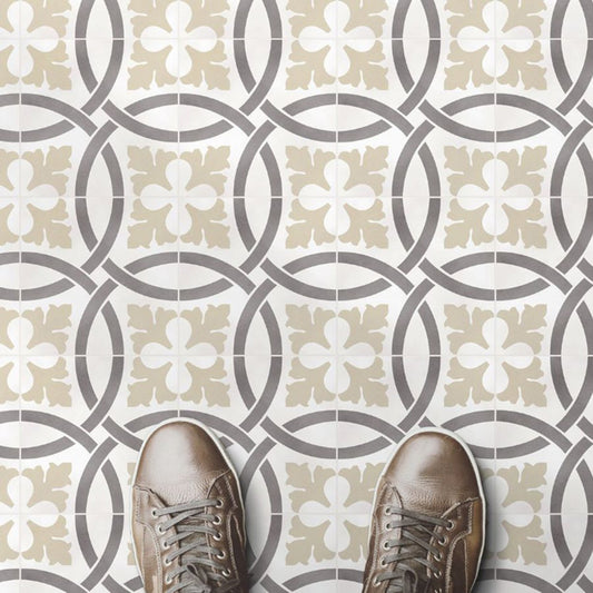 Pippen Stiges Matt Porcelain Tile 185x185mm