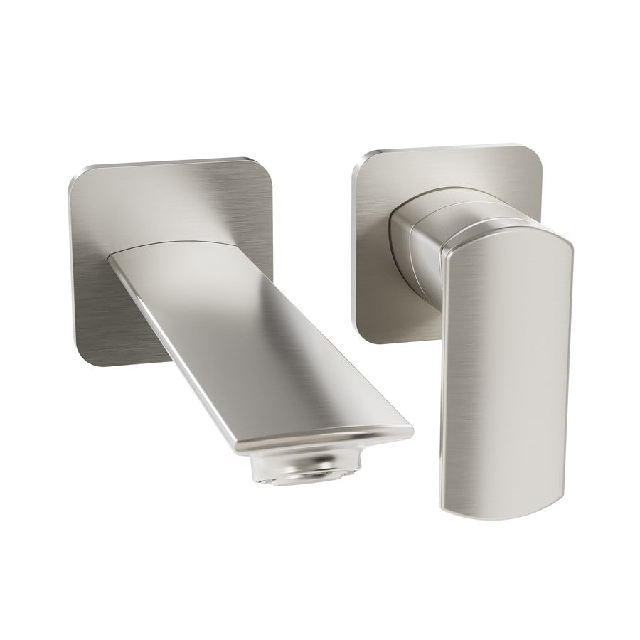 The Varda Basin 2H Wall Mounted Tap Set