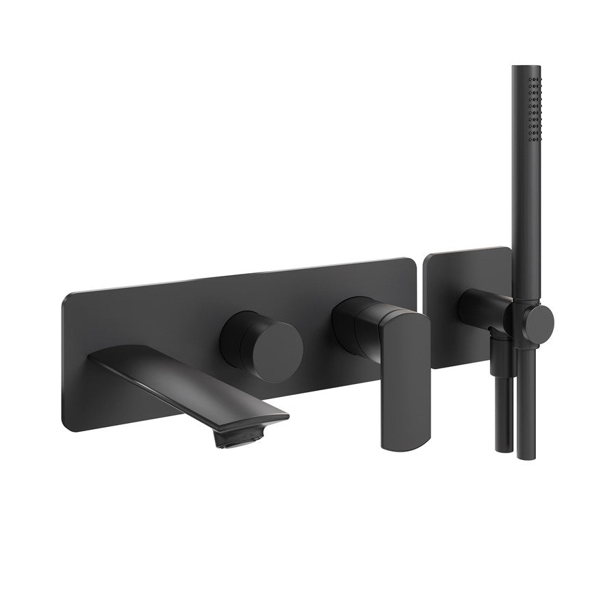 The Varda Bath Shower Mixer Tap Wall Mounted