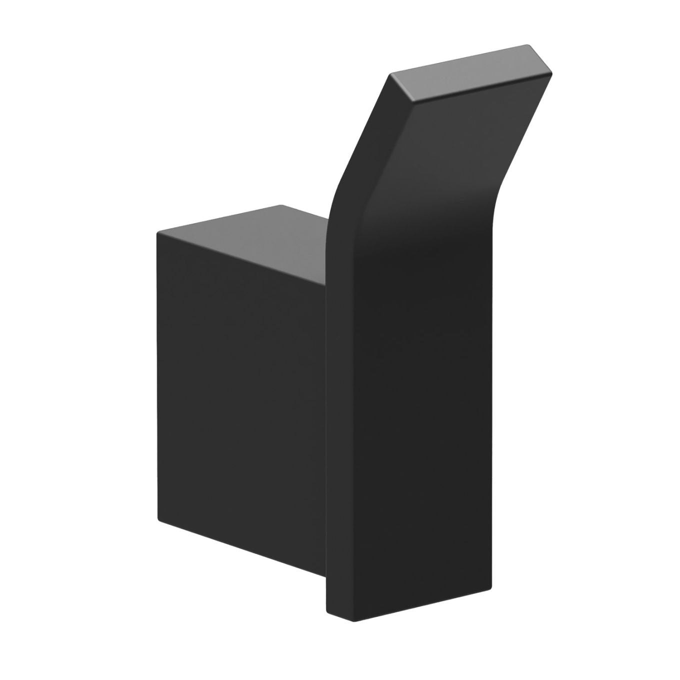 Elora Matt Black Robe Hook