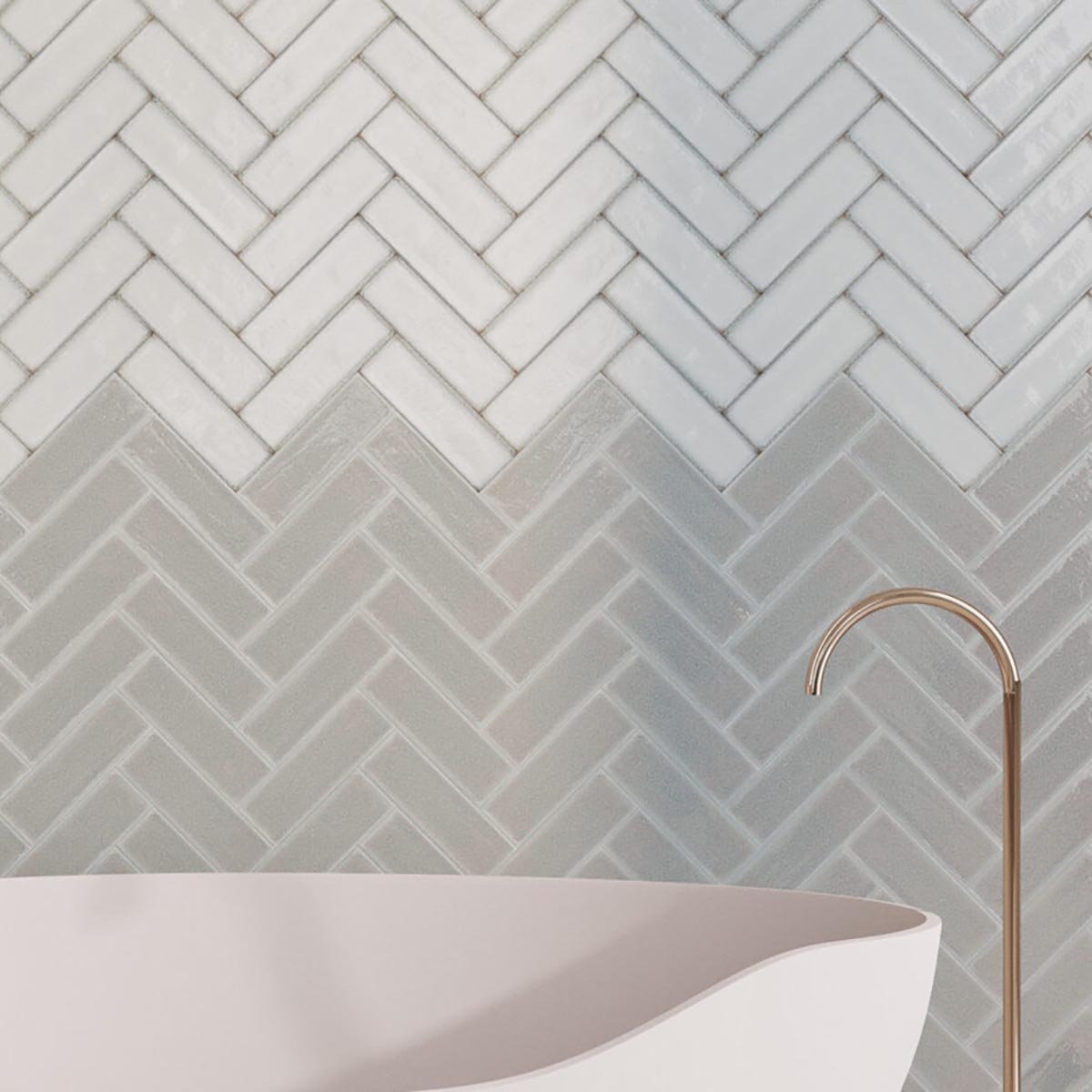 Santa Cruz Humo Gloss Brick Tile 200x65mm