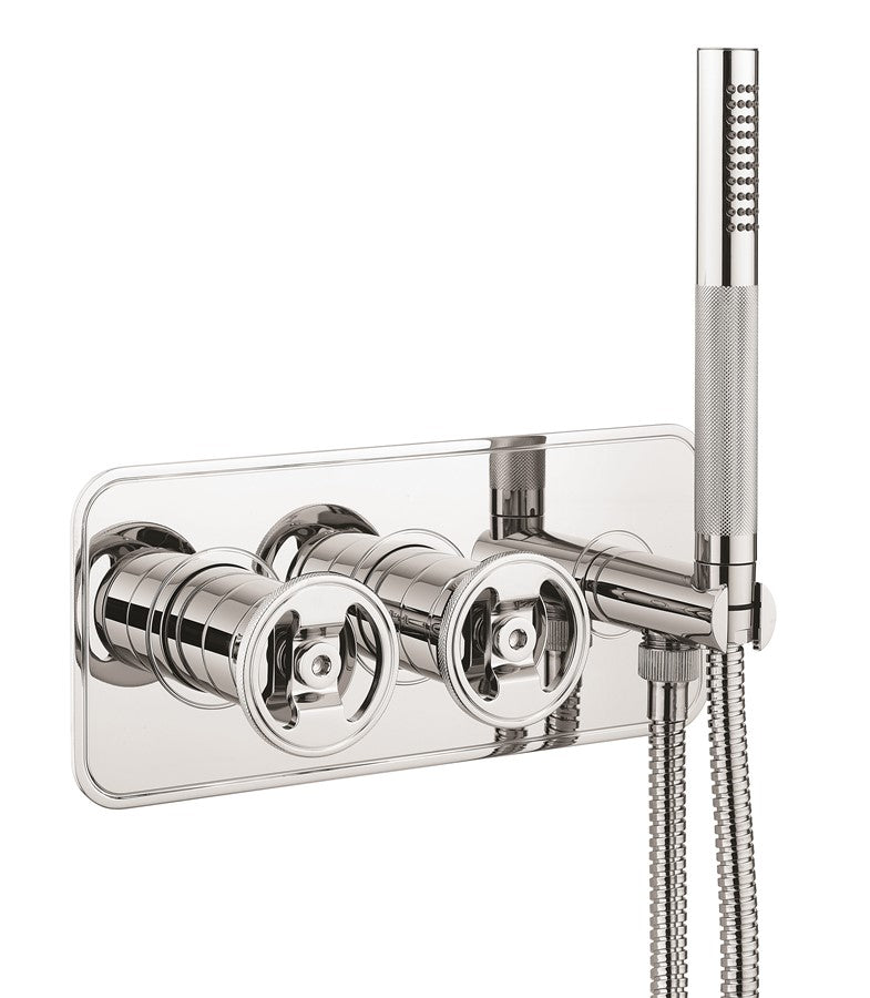 UNION 2 Outlet 2 Handle Concealed Thermostatic Shower Valve & Handset