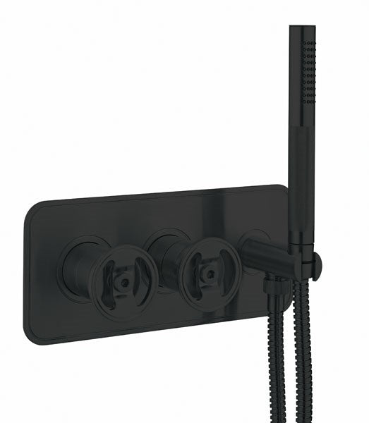 UNION 2 Outlet 2 Handle Concealed Thermostatic Shower Valve & Handset