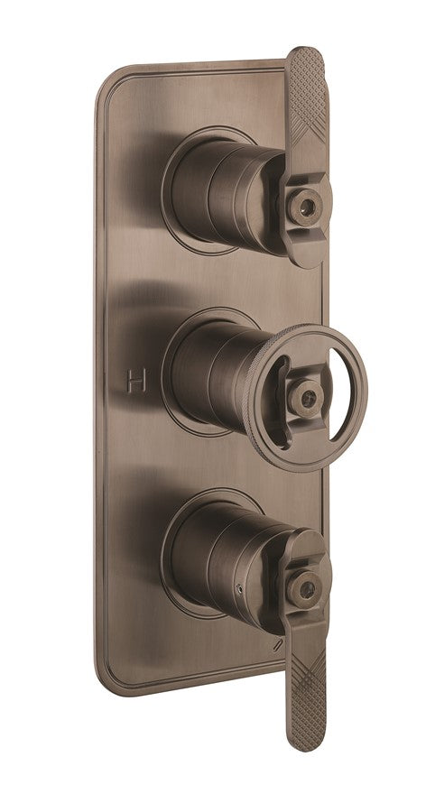UNION 3 Outlet 3 Handle Concealed Thermostatic Shower Valve Portrait