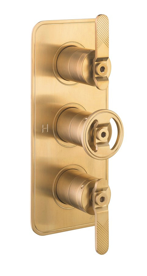 UNION 2 Outlet 3 Handle Concealed Thermostatic Shower Valve Portrait