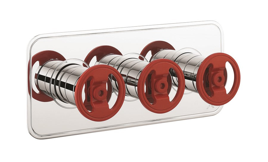 UNION 3 Outlet 3 Handle Concealed Thermostatic Shower Valve Landscape