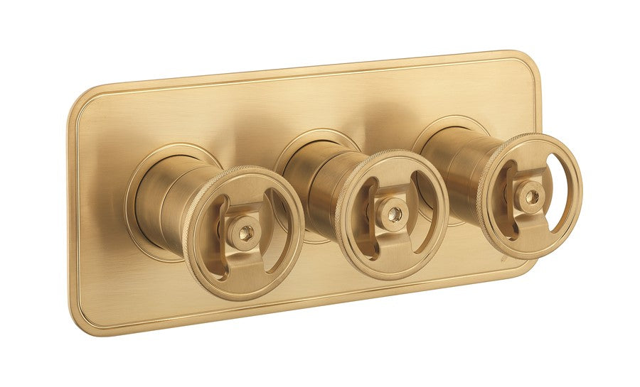 UNION 2 Outlet 3 Handle Concealed Thermostatic Shower Valve Landscape