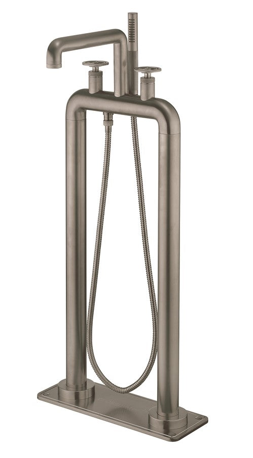 UNION Free Standing Bath Filler & Shower Kit Wheel