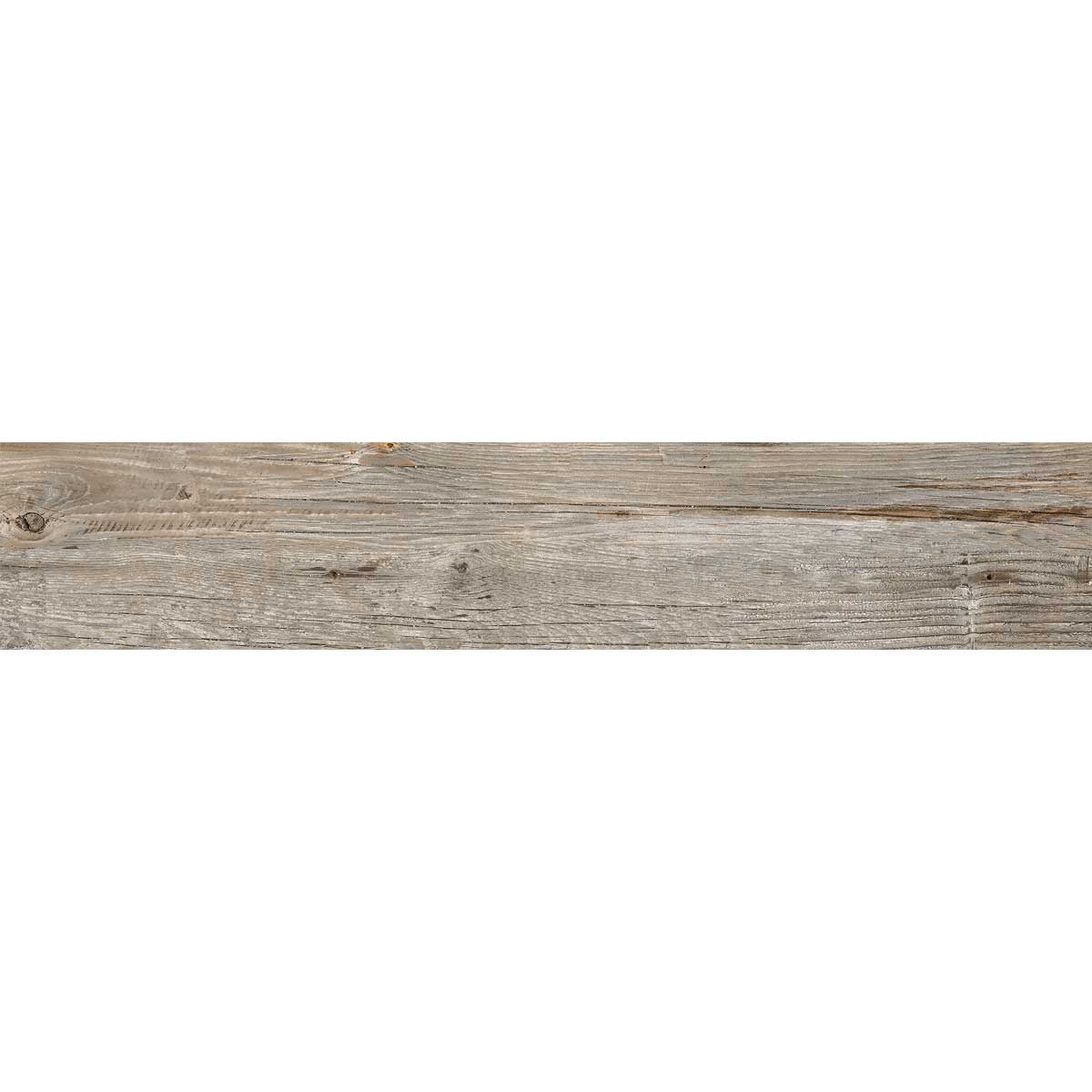 Havana Grey Wood Effect Matt Porcelain Tile 150x900mm